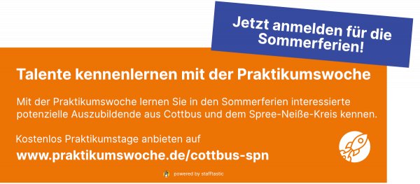 Praktikumswoche Cottbus &amp; Spree-Neiße-Kreis